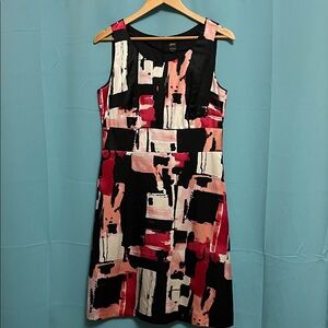 Esprit Pink, White & Black timeless dress